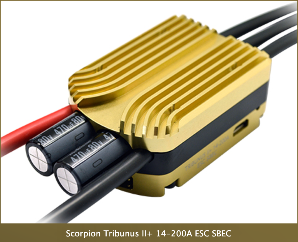 Scorpion Tribunus II+ 14-200A ESC SBEC New Release Version