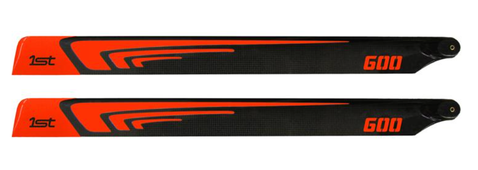 1st Main Blades CFK 600mm FBL (Orange)