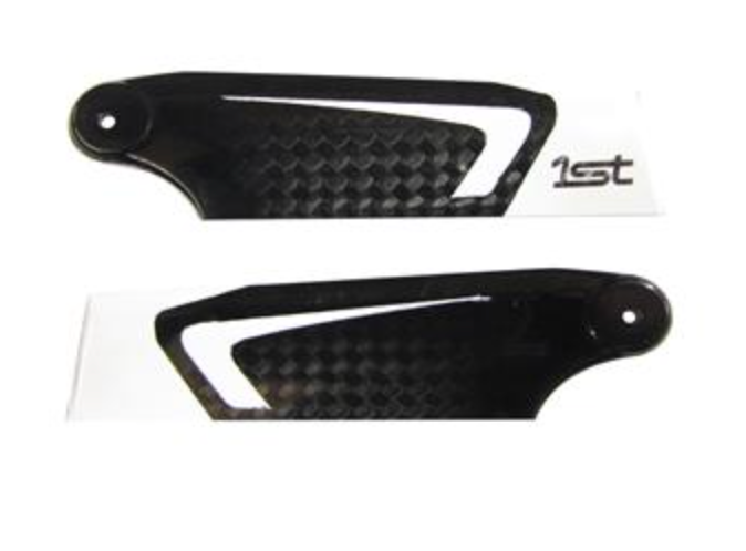 1st Tail Blades CFK 63mm