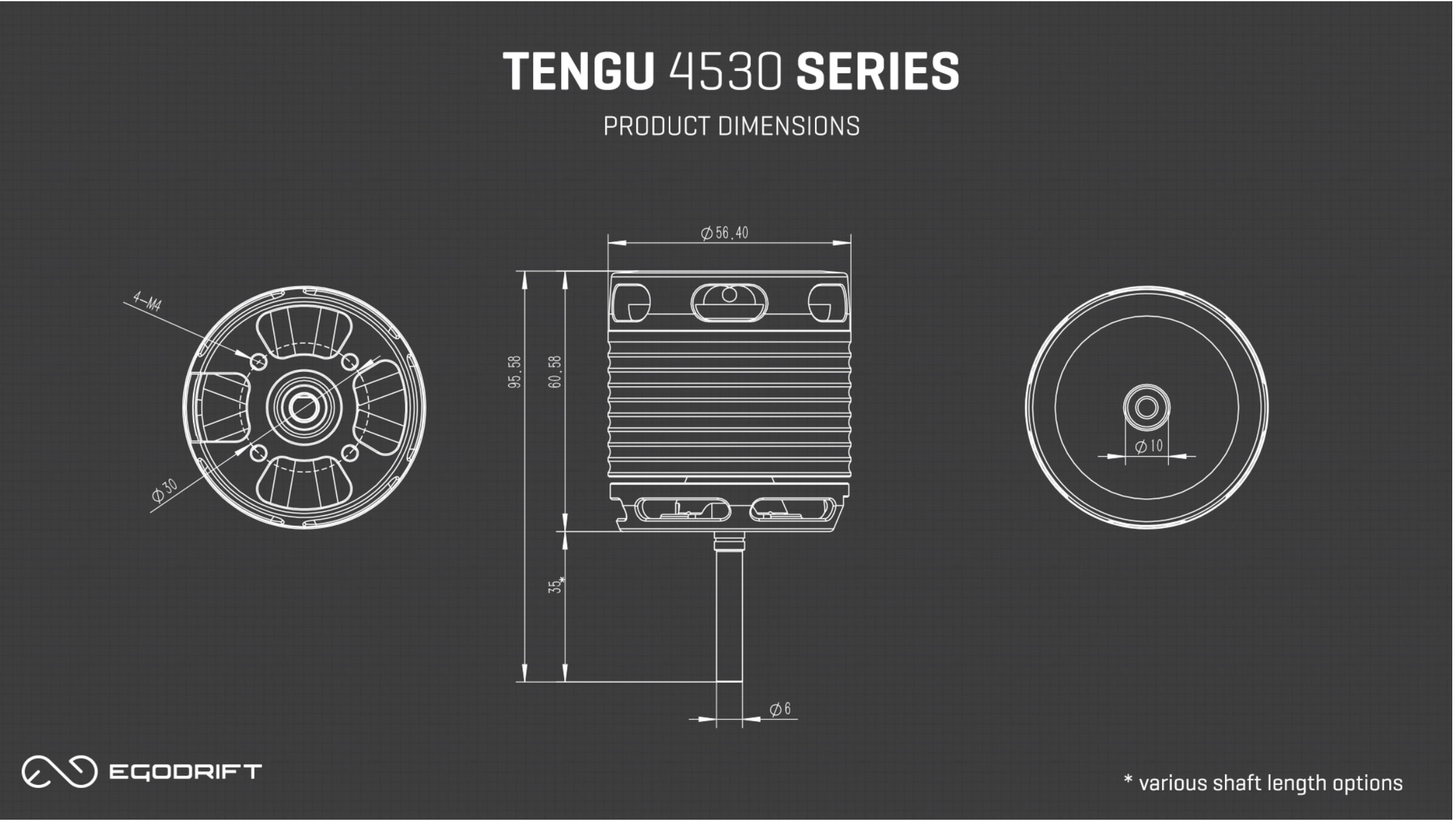 11686 TENGU 4530HS / 510KV (12-14S) (6 X 35mm)