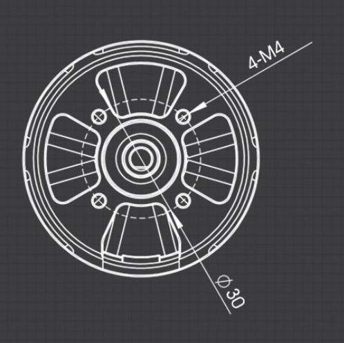 11823 SCALE COLLECTION 4035HS / 520KV (12S) (6 X 40mm)