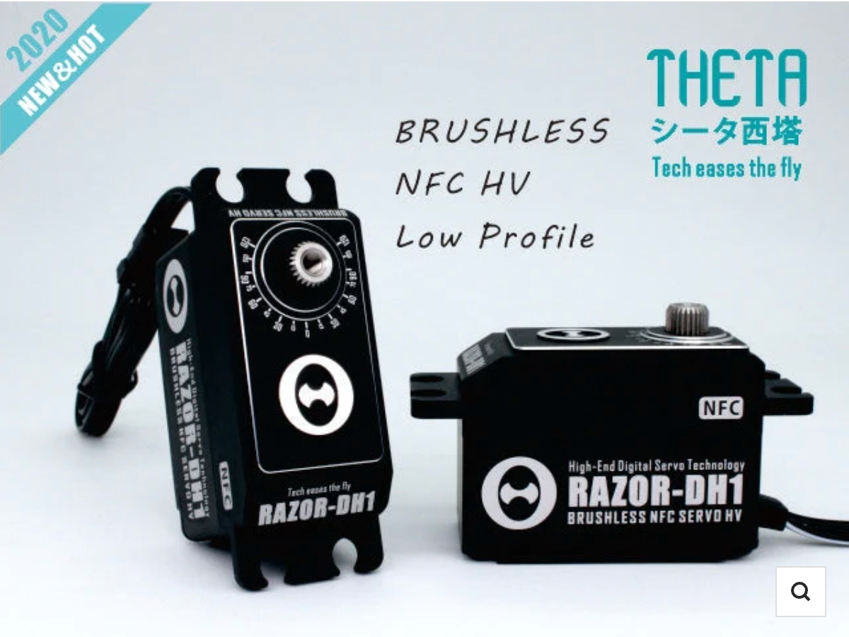 THETA RAZOR-DH1 NFC HV LOW PROFILE BRUSHLESS SERVO