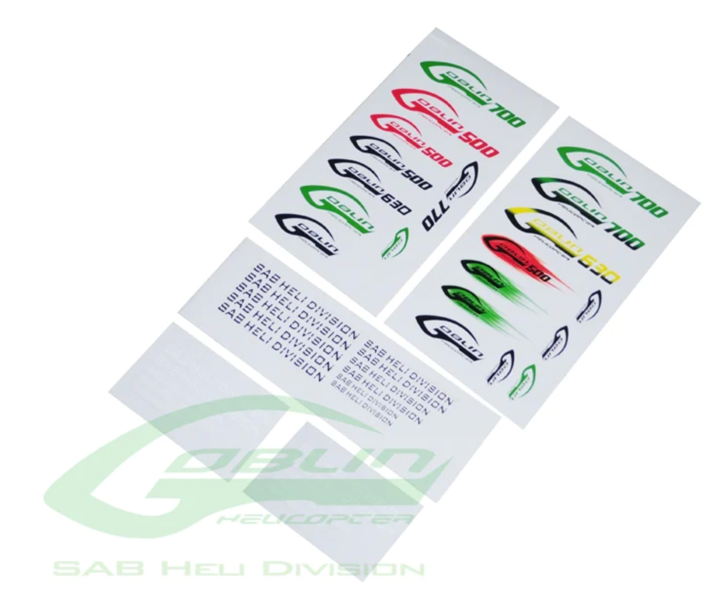 SAB HELI DIVISION STICKERS