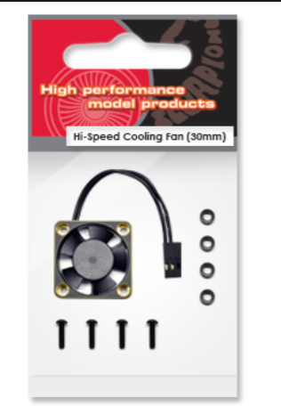 Scorpion Hi-Speed Cooling Fan Alu (30mm)