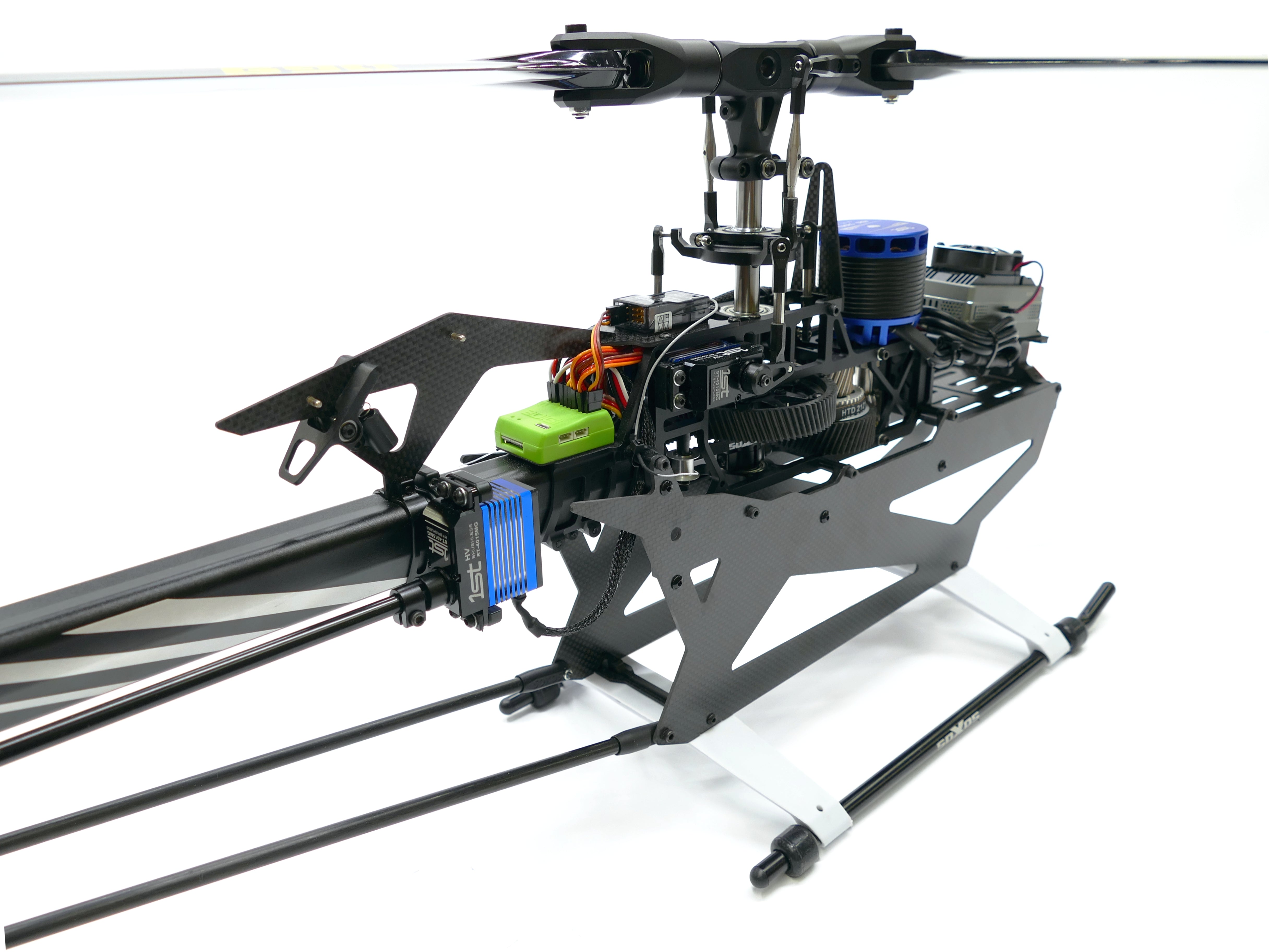 Neon Yellow Heli Professional soXos Strike 7.1