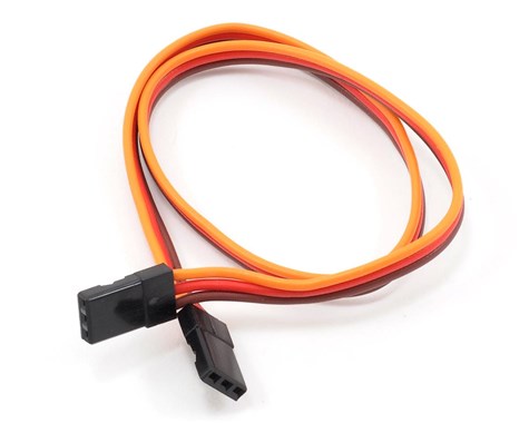 ProTek RC Heavy Duty 30cm (12") Servo Extension Lead (Male/Male)