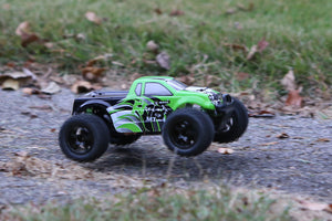R18MT Monster Truck RTR, 1/18 Scale, Brushed, w/ a Battery, and Charger