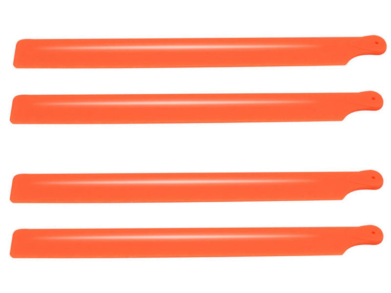 Plastic Main Blade 210mm, 2 set, Orange